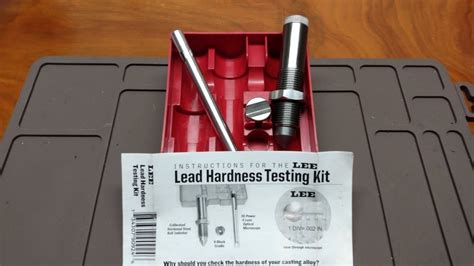 lee hardness tester any good|lee hardness tester chart.